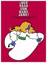 5038 Movie Poster.Que paso con baby Jane? Interior design.Wall Decorative Art - £12.74 GBP+