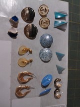 7FFF00 Ten Pairs Of Earrings, Good Condition - £3.92 GBP