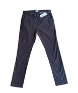 Five Four Men’s Black Wash Slim Pants Size 33x32 Chino Dress Pants NEW W... - $511.23 MXN
