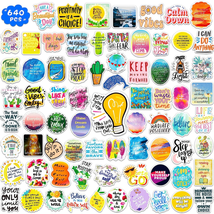 640Pcs Planner Stickers Inspirational for Teens Students Teachers Adults Motivat - £11.91 GBP