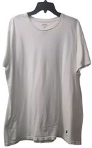 Polo Ralph Lauren White Tee Mems Large Classic Fit - $13.23