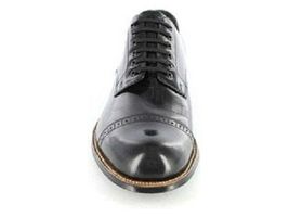 Stacy Adams Madison Men's Shoes Biscuit lace up Soft Leather Black 00012 image 3