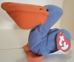 McDonalds Ty Teenie Beanie Babies Scoop the Pelican Bird -6CF - Pristine - $15.84