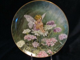 Candytuft Fairy Collector Plate Cicely Mary Barker Flower Fairies - £27.97 GBP