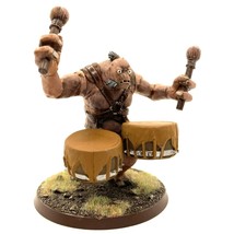 Mordor Troll 1 Painted Miniature Ogre Warrior Giant Olog-hai Middle-Earth - £74.44 GBP