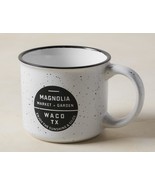 Magnolia Market + Garden Waco TX Campfire Mug, 12 oz, White and Black Sp... - €68,05 EUR