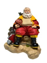 Clothtique Possible Dreams Santa Clause American Fireman Hero 2001 Musical Music - £57.54 GBP