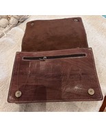 Moroccan  Leather messenger Bag (11.5 Inch) - Leather shoulder bag for iPad - £94.56 GBP