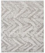 EORC HL14IV8X10 Hand Knoted Wool Transitional High-Low Rug, 8&#39; x 10&#39;, Ivory - $1,079.05