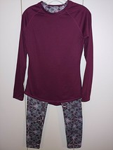 CLIMATE RIGHT CUDDL DUDS LADIES FLEECE PAJAMA SET-S-NWOT-SKINNY BOTTOMS-... - $18.46