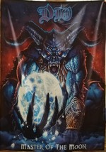 RONNIE JAMES DIO Master of the Moon FLAG CLOTH POSTER BANNER Hard Rock CD - $27.38 CAD