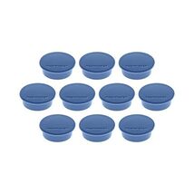 Magnetoplan Colour Magnet Holder 40 mm 10 Items Dark Blue  - $45.00