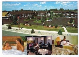 Frankenmuth Michigan Postcard Bavarian Haus Motel Multi View - £2.30 GBP