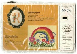 Initial Brooch / Pendant Kit #0779 Cross Stitch The Creative Circle Craf... - $34.64