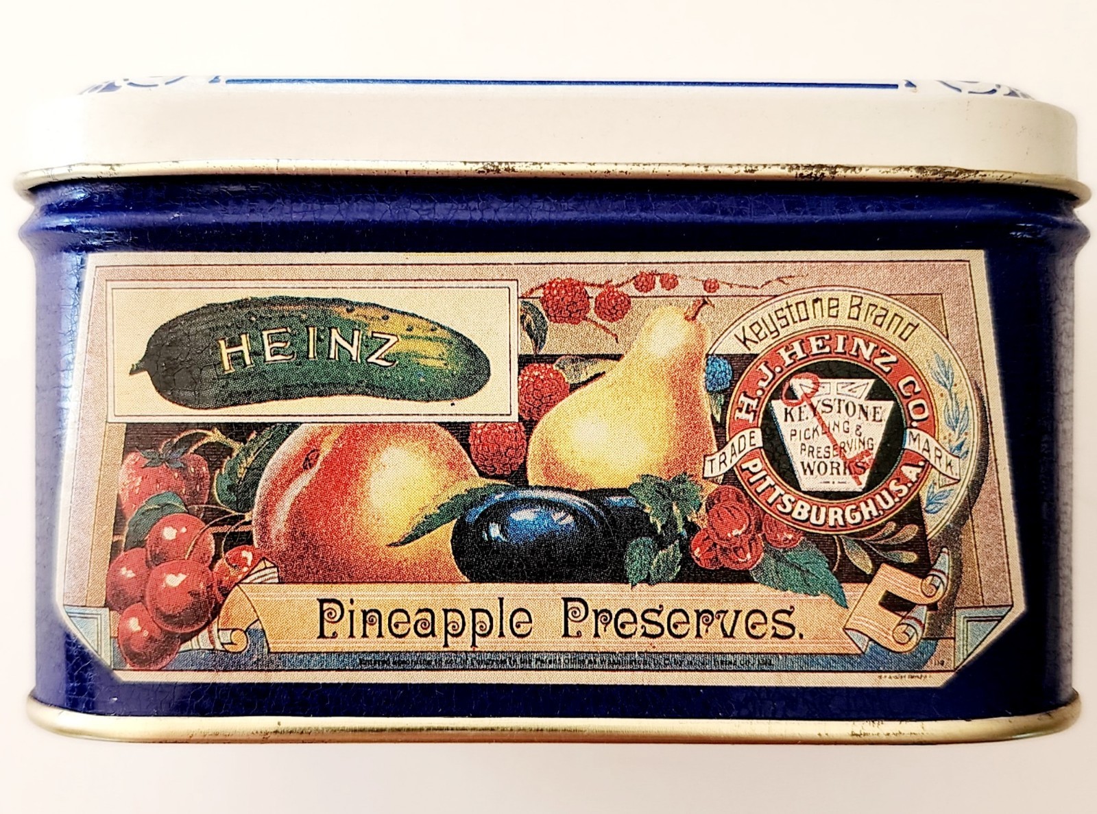 1994 Heinz Pure Food Products Vintage Tin Pittsburgh Bristolware Tin Box Co F7 Item image 2