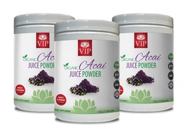 antioxidant berries - ORGANIC ACAI JUICE POWDER - superfood powder 3B - $56.06