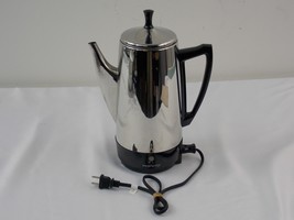 Vintage PRESTO Stainless Percolator 0281105 12 Cup Coffeemaker - $844.69 MXN