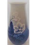 Vase Bing &amp; Grondahl Christmas Rose #201 Royal Copenhagen Denmark Vintag... - $38.47 CAD