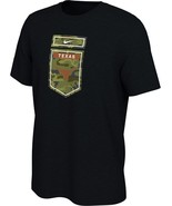 Texas Lonhorns Mens Nike Veterans Day S/S T-Shirt - BLACK - XXL &amp; XL - NWT - £19.65 GBP