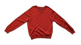 CLUB  ROOM Men&#39;s 100% Fine Cashmere V-Neck Pullover Soft Sweater Size L - £21.51 GBP