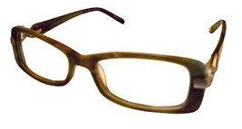 Jones New York Womens Plastic Rectangle Eyewear Frame,  Aqua Brown J738. 52mm - £28.46 GBP