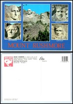 South Dakota Postcard - Mount Rushmore With Close Ups Gb - £2.35 GBP