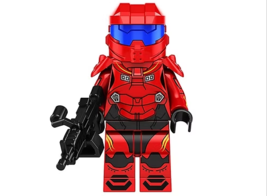 ATMToys Halo Spartan Soldier Red Video Game Exclusive Minifigures - $7.00