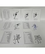 PGA Legends Signed Autographed Lot of (7) Tournament Scorecards - $950.15 MXN