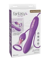 Fantasy For Her Ultimate Pleasure Max Sucking &amp; Vibrating Clitoral &amp; G Vibe - £85.04 GBP