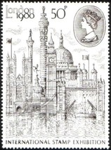 Great Britain 1980 SG1118 50p London International Stamp Exhibition MNH - $0.96