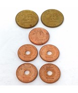 Philippines Piso Sentimos Lot of 7 Coins (25 10 5) 1999 2000 Filipino Money - €6,85 EUR