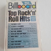 Billboard Top Rock &#39;n&#39; Roll Hits 1965 By Various Artists Music Cassette Vintage - £7.04 GBP