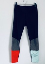 Lululemon Women&#39;s Leggings Sz 6 Color Block Pristine Condition Zipper Po... - £62.71 GBP