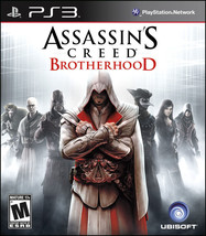 Assassin&#39;s Creed: BROTHERHOOD (PlayStation 3) PS3 GAME COMPLETE w/ MANUA... - £5.52 GBP