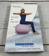 Balance Ball Fitness: Beginner&#39;s Workout - Suzanne Deason (VHS) New Sealed - £3.10 GBP