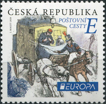 Czech Republic 2020. Ancient Postal Routes (MNH OG) Stamp - £3.23 GBP