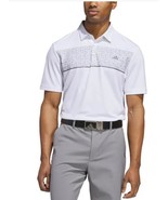 Adidas Mens Polo White Shirt Golf Stretch Moisture Wicking Short Sleeves - $62.25 CAD