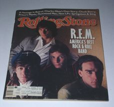 R.E.M. Rolling Stone Magazine Vintage 1987 Prince Fleetwood Mac Chuck Be... - $14.99