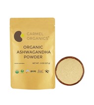 Carmel Organics Ashwagandha Root Powder ( 227g) | Usda Certified - $16.99