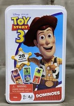 Toy Story 3 Dominoes Set in Collectible Tin Pixar Disney - £8.16 GBP