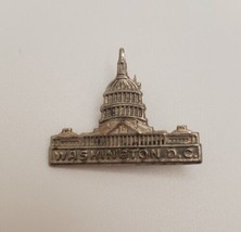 Washington DC District of Columbia Capital Building Souvenir Lapel Hat Pin - £11.45 GBP