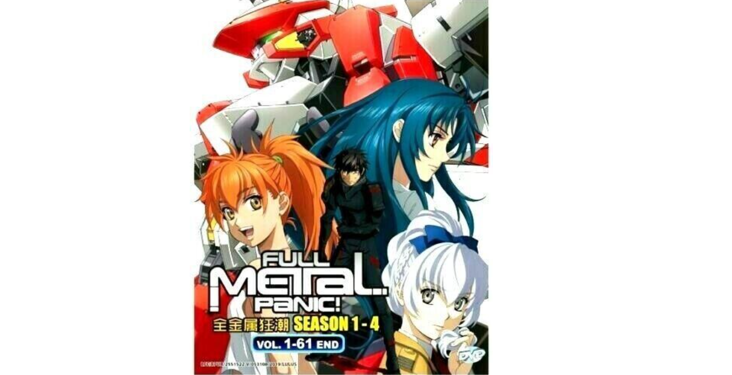 Full Metal Panic! Season 1-4 Vol.1-61 END Anime DVD [English Dub]