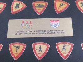 1988 Seoul Olympics Beatrice Hunt-Wesson Pin Set 30 Pinbacks USA archery more - £34.08 GBP