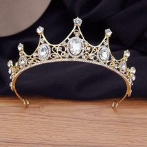Luxury Baroque Crystal Bridal Tiara | Swarovski crystal tiara | Princess... - £20.77 GBP