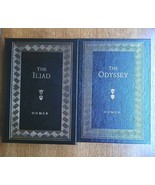 Robert Fagles Homer / The Odyssey &amp; The Iliad Leather Bound Easton Press... - $266.31