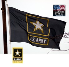 3x5 US U S ARMY STAR OFFICIALLY LICENSED MILITARY Super-Poly FLAG Flags*... - £11.98 GBP