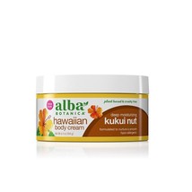NEW Alba Botanica Body Cream Deep Moisturizing Kukui Nut 6.5 Oz - £14.19 GBP