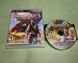 Uncharted 3: Drake&#39;s Deception Sony PlayStation 3 Disk and Case - £4.40 GBP