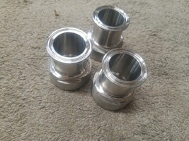 NICE LOT of 3 VNE 1.5&quot; Stainless Steel Female Adapter Clamp Sanitary # Z... - £59.75 GBP