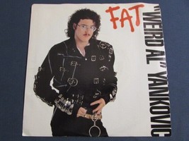 Weird Al Yankovic Fat 1988 Promo 7&quot; 45 ZS407769 Michael Jackson &#39;bad&#39; Parody Oop - £11.62 GBP